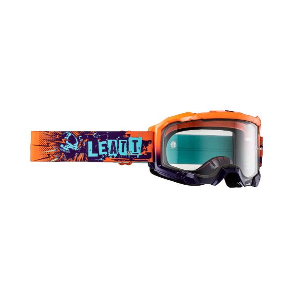 Goggles MX-Enduro Leatt Moto MX/Enduro Goggles Velocity 4.5 Orange 24