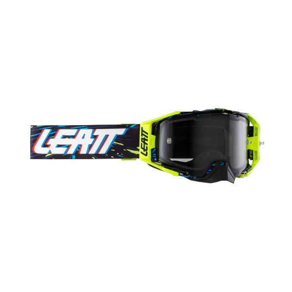 Goggles MX-Enduro Leatt Moto MX/Enduro Goggles Velocity 6.5 Lime 25