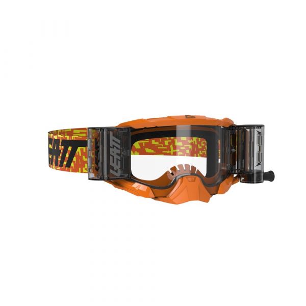Goggles MX-Enduro Leatt Goggle Velocity 5.5 Roll-Off Orange