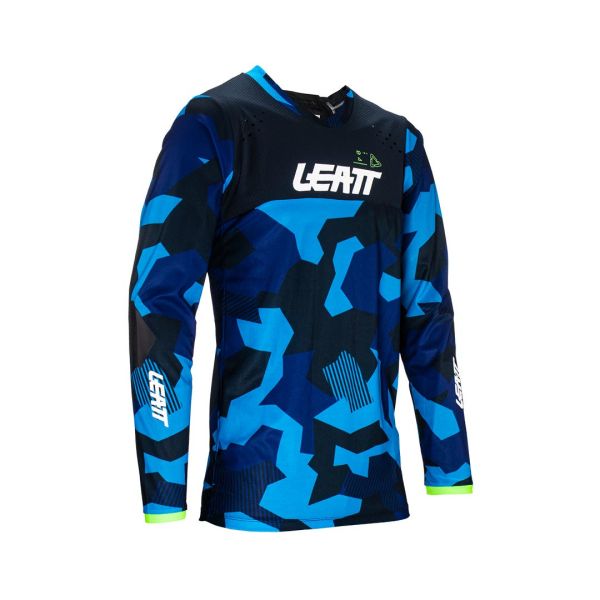 Jerseys MX-Enduro Leatt Moto Mx-Enduro T-Shirt 4.5 Blue 24