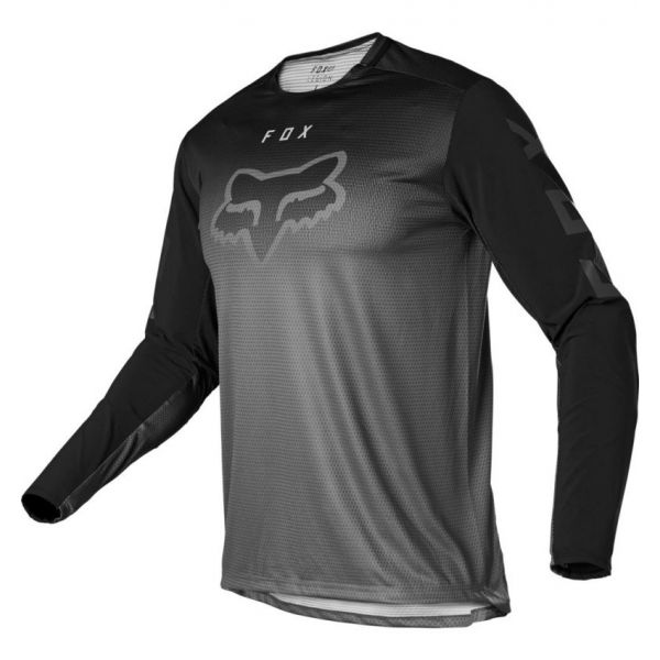 Tricouri MX-Enduro Fox Racing Tricou Moto Enduro Legion Black/Grey