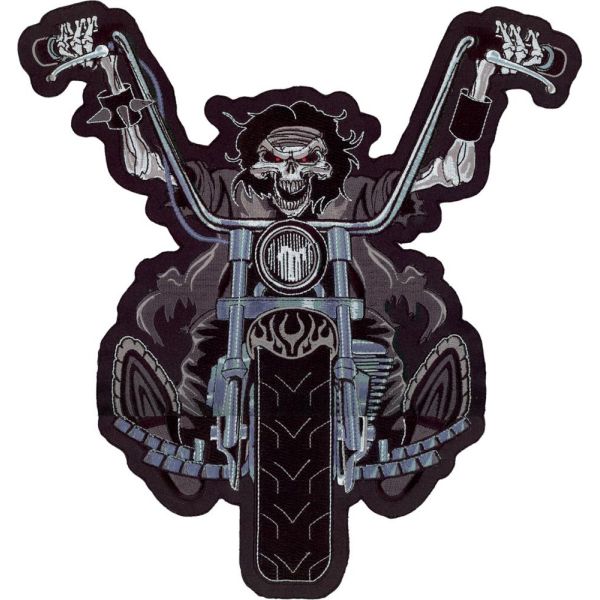 Various Accessories Lethal Threat Patch Death Rider LRG Decal
