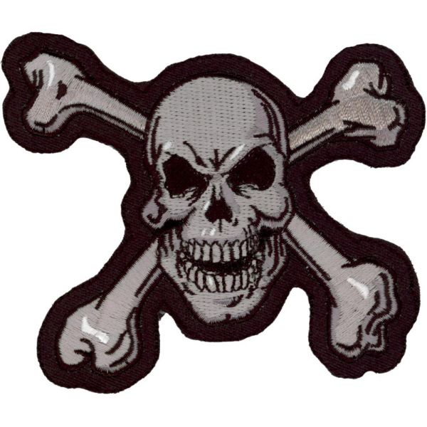 Various Accessories Lethal Threat Patch Skull N Bones Decal