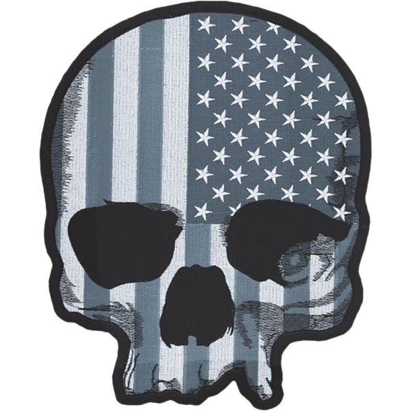 Various Accessories Lethal Threat Patch Us Flag Skul Gry LG Decal