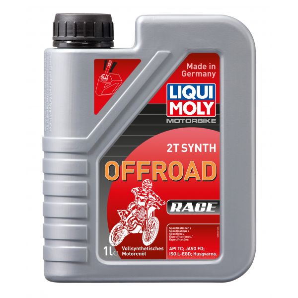  Liqui Moly ENGINE OIL MOTORBIKE 2T FULLY SYNTHETIC 1 LITER 3063