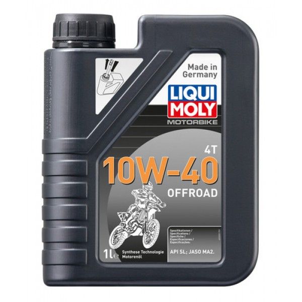 4 stokes engine oil Liqui Moly ENGINE OIL MOTORBIKE 4T 10W-40 SYNTHETIC TECHNOLOGY 1 LITER 3055