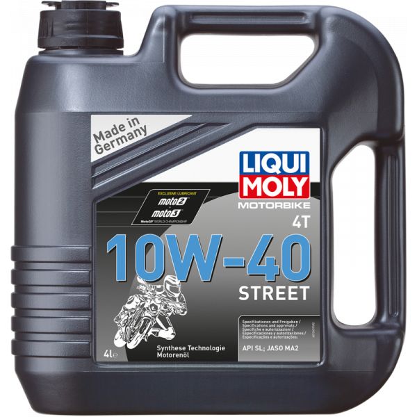  Liqui Moly Engine Oil Motorbike 4t 10w40 Synthetic Technology 4 Liter 1243