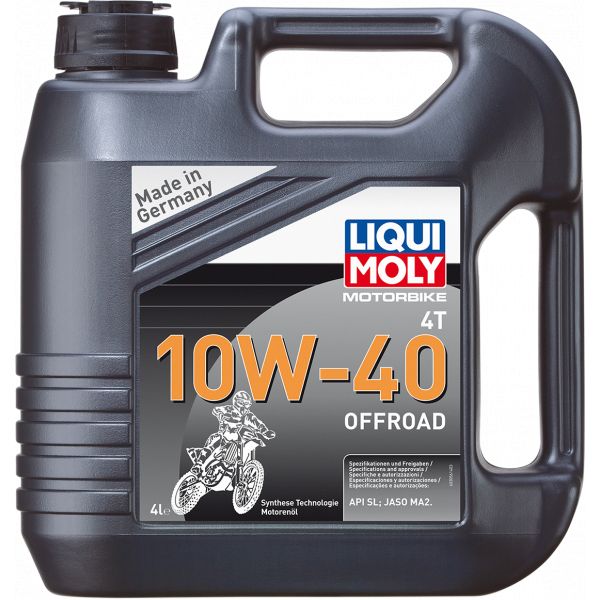 4 stokes engine oil Liqui Moly Engine Oil Motorbike 4t 10w40 Synthetic Technology 4 Liter 3056