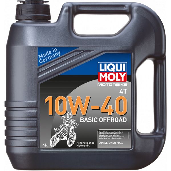 4 stokes engine oil Liqui Moly Engine Oil Motorbike 4t 10w40 Synthetic Technology 4 Liter 3062