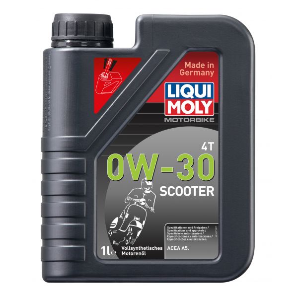 4 stokes engine oil Liqui Moly 4t 0w30 Scooter 1 L 21153