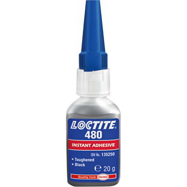 Maintenance Loctite 480 Instant Adhesive Prism Toughened Bottle 20gr Black - 142411