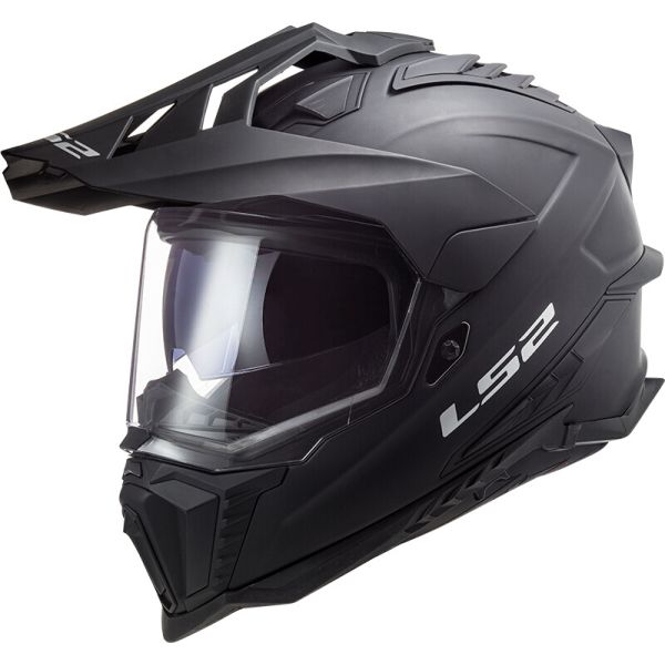Touring helmets LS2 ATV Helmet MX701 Explorer Solid Black Matt 23