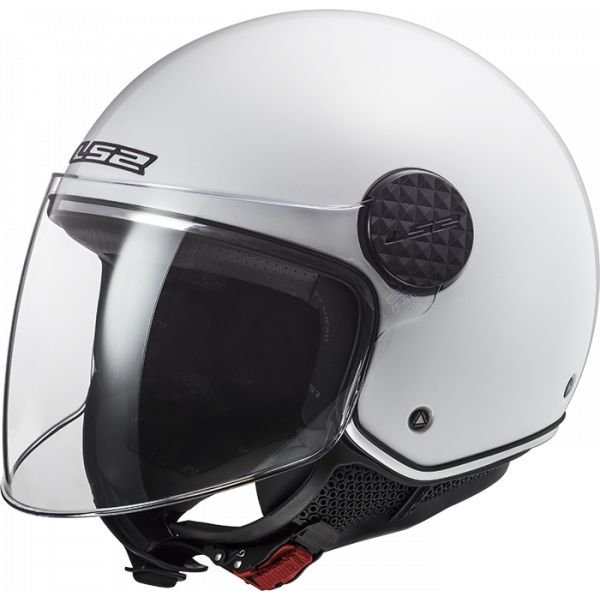 Jet helmets LS2 Jet Motorcycle Helmet  OF558 Sphere Lux White