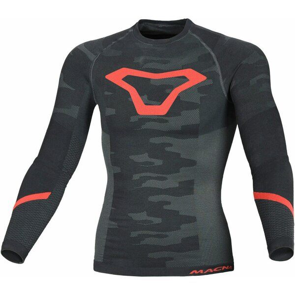Imbracaminte Moto Function Macna Bluza Termica WINTER Black/Grey/Red