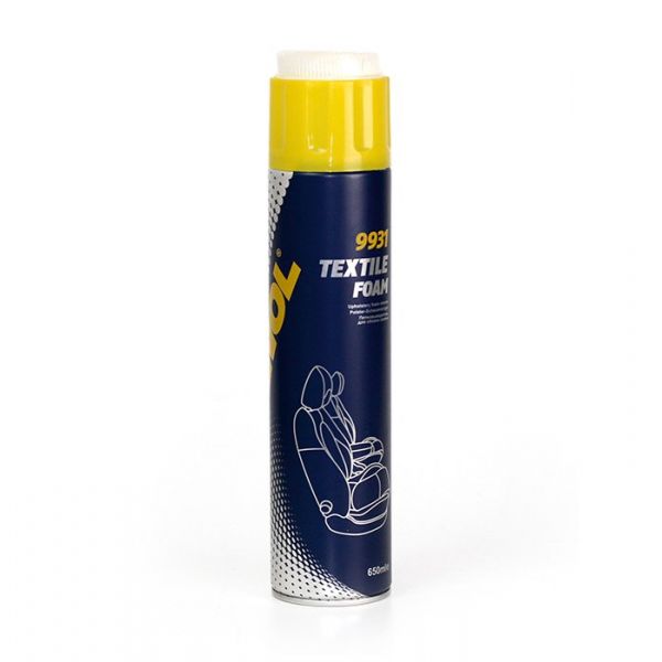  Mannol MANNOL TEXTILE FOAM SPRAY CU SPUMA PENTRU CURATAT TAPITERIE  650 ML