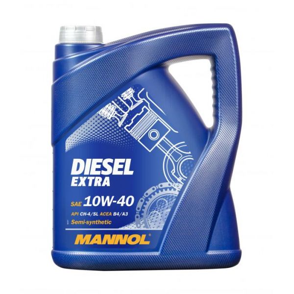  Mannol MANNOL OIL DIESEL EXTRA 10W-40 SEMI-SYNTHETIC 5L