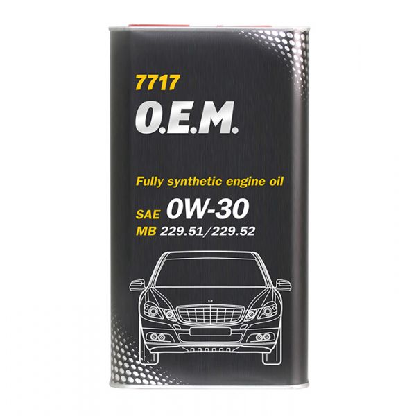  Mannol MANNOL OLE OE for MERCEDES BENZ SYNTHETIC 0W-30 4L
