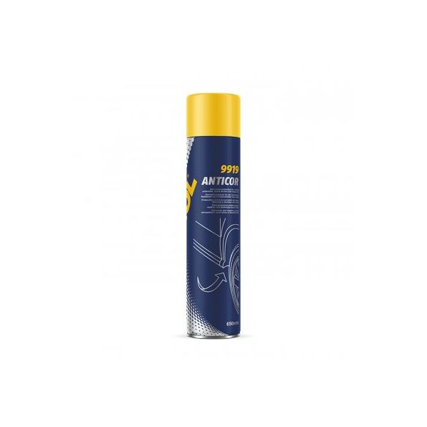  Mannol Spray Anti Rugina Anticor Schwarz 650ml MN9919