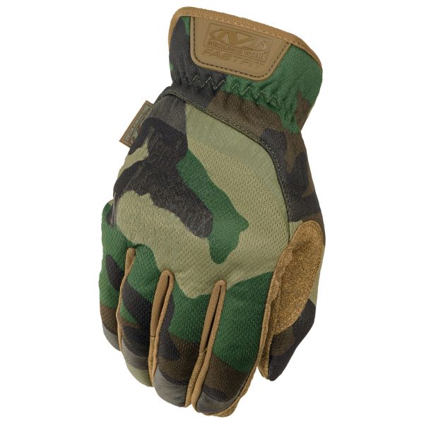 Workshop Gloves Mechanix Service Gloves Fastfit Camo Woodland 2021 