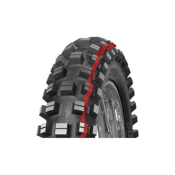  Mitas XT-754 110/100-18 Red Stripe 64P TT Tyre