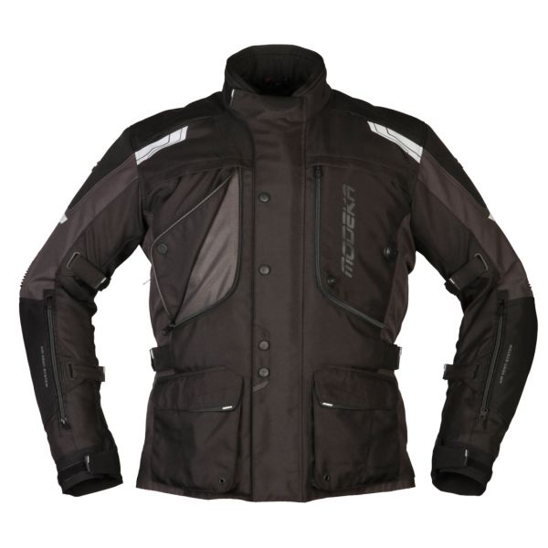  Modeka Textile Moto Jacket Aeris 2 Black/Dark Grey