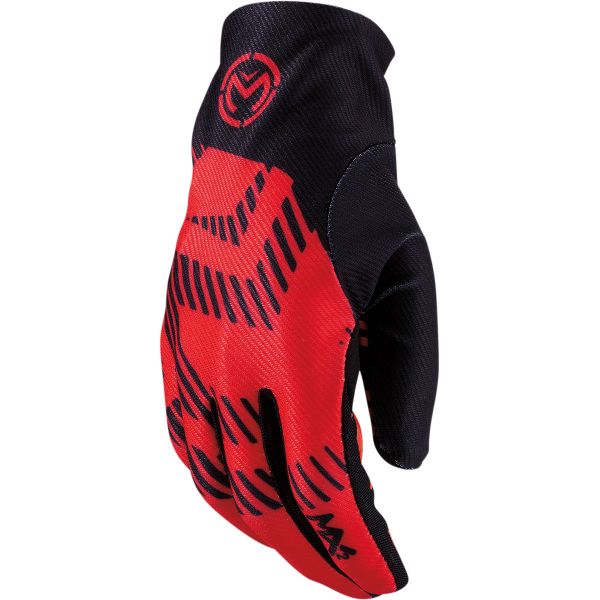 Gloves MX-Enduro Moose Racing Enduro Gloves MX2 Red/Black