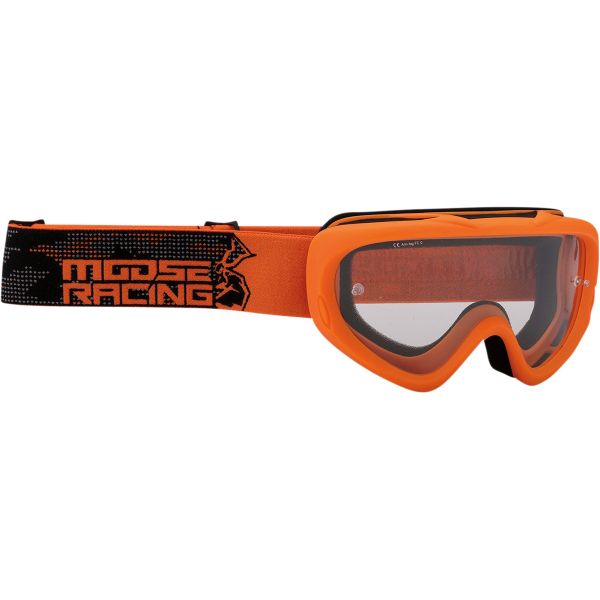 Kids Goggles MX-Enduro Moose Racing Youth Qualifier Agroid Goggles Orange
