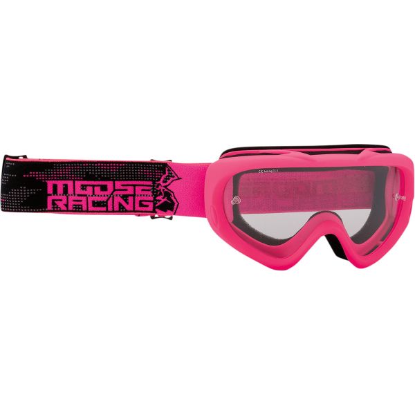  Moose Racing Youth Qualifier Agroid Goggles Pink