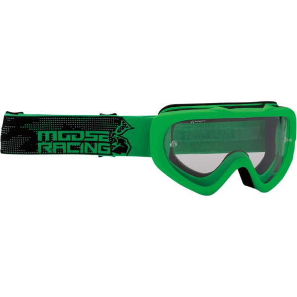 Kids Goggles MX-Enduro Moose Racing Youth Qualifier Agroid Goggles Green