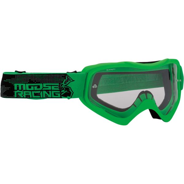 Goggles MX-Enduro Moose Racing Qualifier Agroid Goggles Green