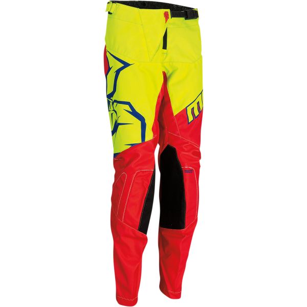 Kids Pants MX-Enduro Moose Racing Youth Qualifier Pants Red/Yellow/Blue