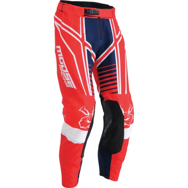  Moose Racing Pantaloni Moto Enduro/MX Agroid Red/White/Black 24