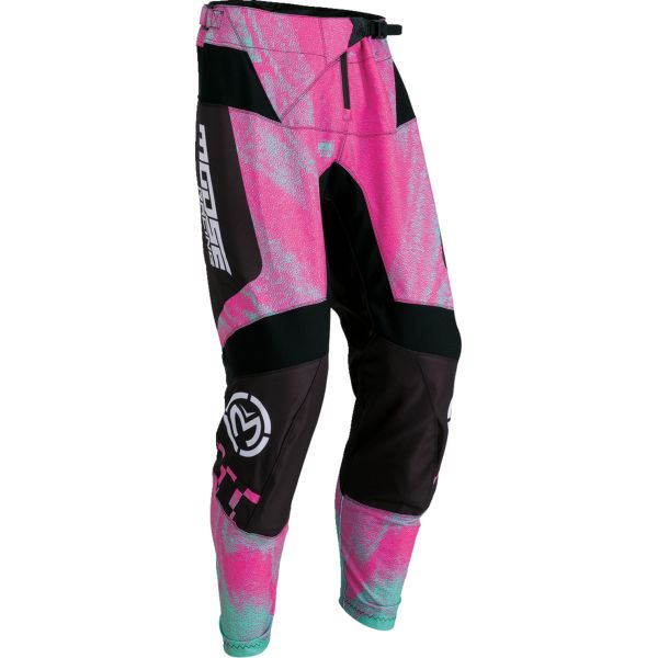  Moose Racing Pantaloni Moto Enduro/MX Qualifier Black/Pink 24