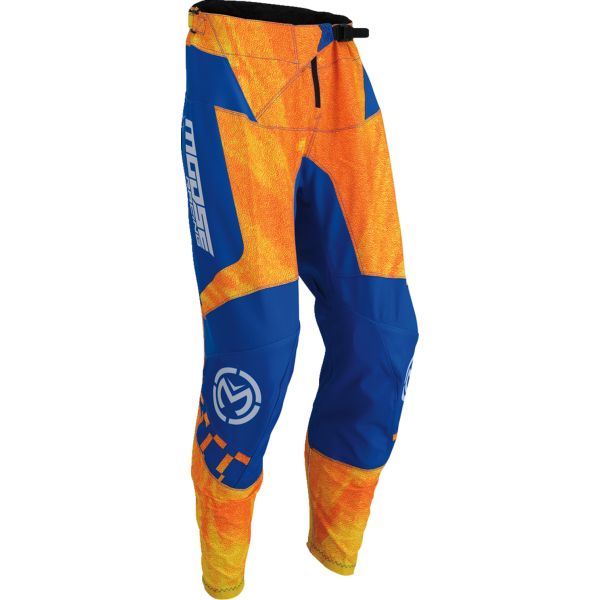  Moose Racing Pantaloni Moto Enduro/MX Qualifier Blue/Orange 24
