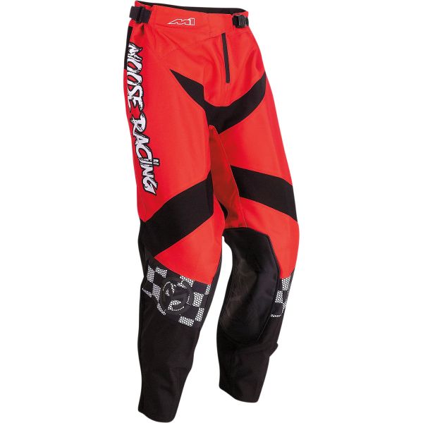 Pants MX-Enduro Moose Racing Moto MX Pants M1 Red/Black