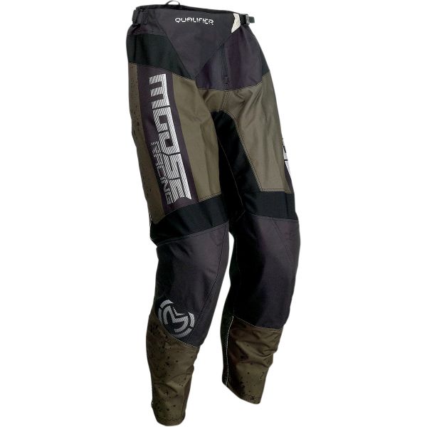 Pants MX-Enduro Moose Racing Moto MX Pants Qualifier Olive/Black