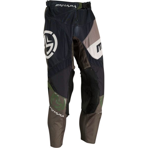 Pantaloni MX-Enduro Moose Racing Pantaloni Enduro Sahara Negru/Verde