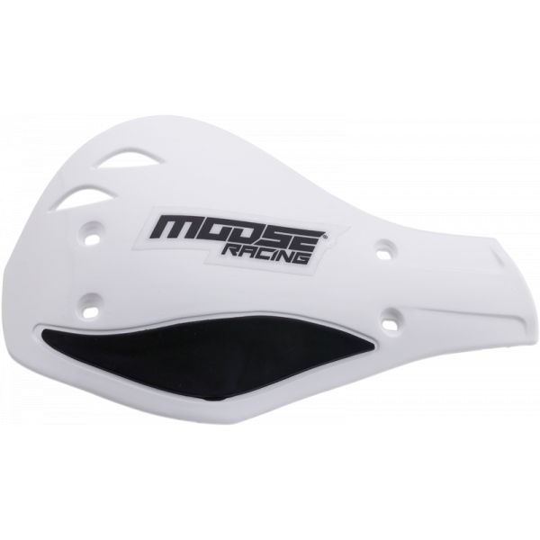  Moose Racing Plastice Schimb Handguard Contour Deflector White/black-M51-120
