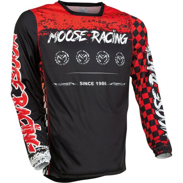  Moose Racing Tricou Enduro M1 Black/Red