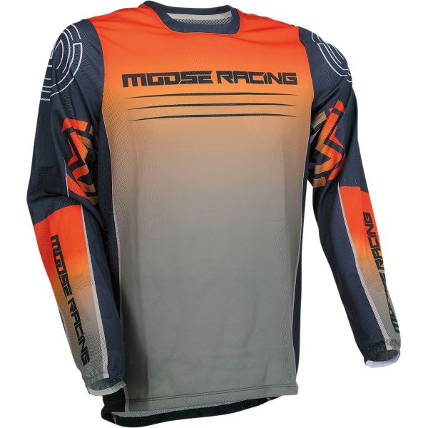 Tricouri MX-Enduro Moose Racing Tricou Moto MX Sahara Orange