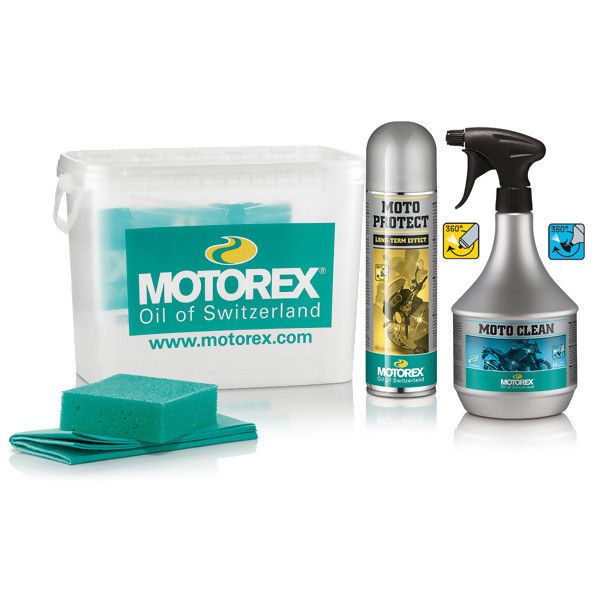 Maintenance Motorex Cleaning Kit Moto Contine 5 Piese