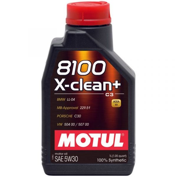  Motul 8100 X-Clean + 5W30 1L