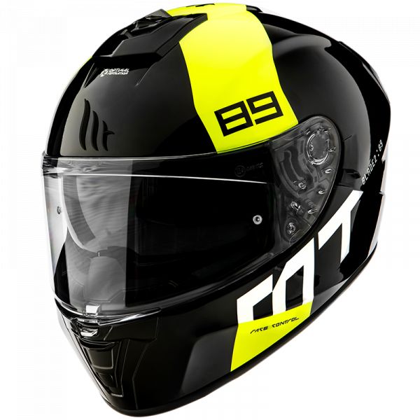  MT Helmets Casca Moto Full-Face Blade 2 SV 89 B2 Gloss Pearl Fluor Yellow