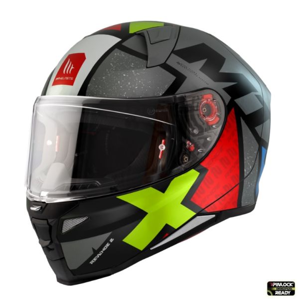  MT Helmets Casca Moto Full-Face Revenge 2 Light C2 Grey Glossy 2023