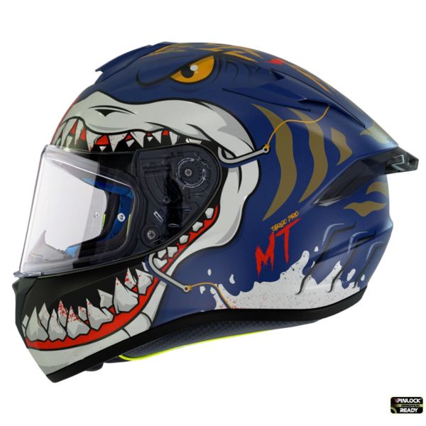  MT Helmets Casca Moto Full-Face Targo Pro Sharky B7 Blue Matt 2023