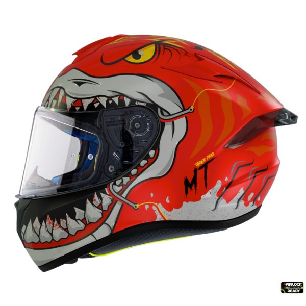  MT Helmets Casca Moto Full-Face Targo Pro Sharky C5 Red Matt 2023