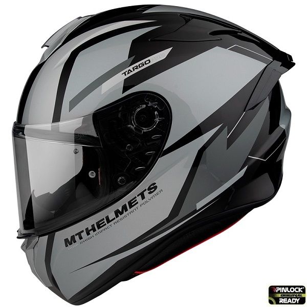  MT Helmets Casca Moto Full-Face Targo Pro Sound A2 Black/Grey