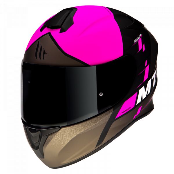  MT Helmets Casca Moto Full-Face Targo Rigel A8 Matt Fluor Pink