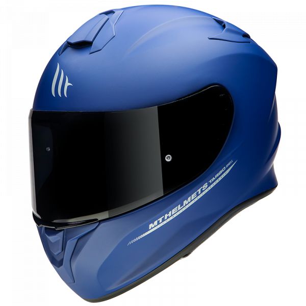  MT Helmets Casca Moto Full-Face Targo Solid A7 Blue Matt