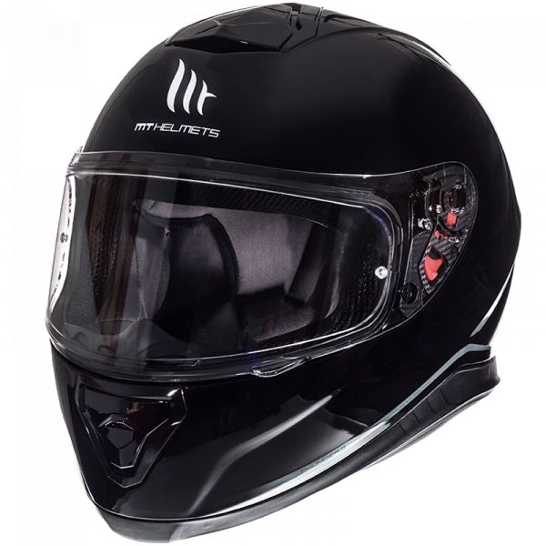  MT Helmets Casca Moto Full-Face Thunder 3 SV Solid A1 Gloss Black